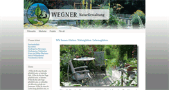 Desktop Screenshot of naturgestaltung-wegner.de